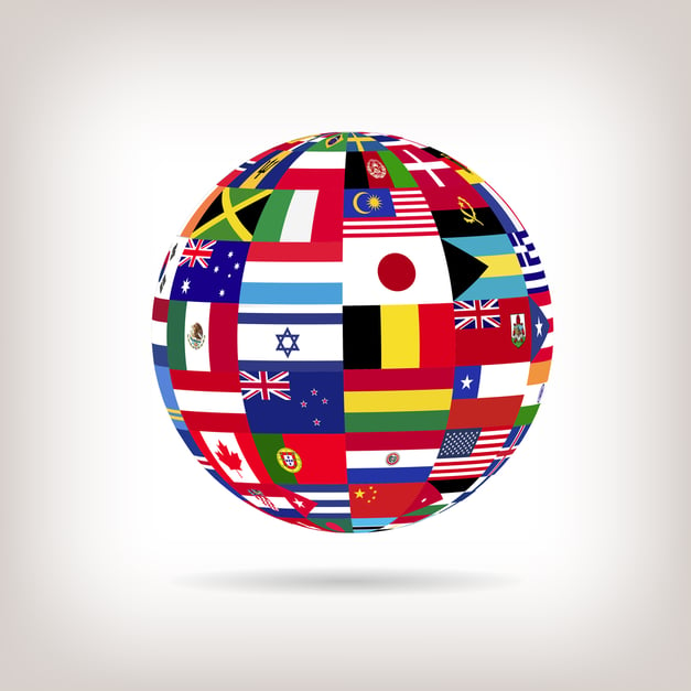 Globe representing cross-border business agreement
